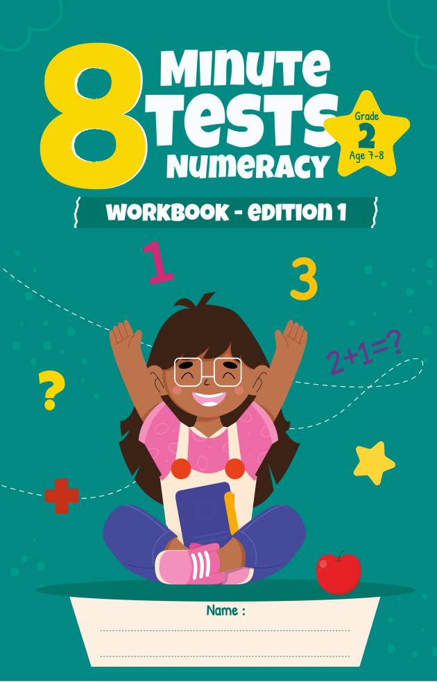 8 Minutes Tests Numeracy Grade 2
